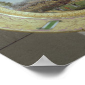 Missen bord, versierd met een scène van poster (Hoek)