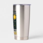 Missen de sterren geïsoleerde drinkbeker (Links)