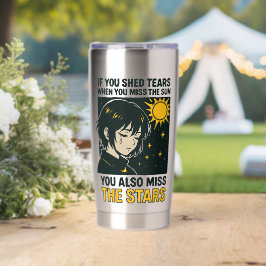Missen de sterren geïsoleerde drinkbeker