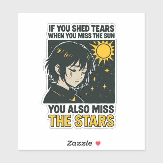 Missen de sterren sticker (Vel)