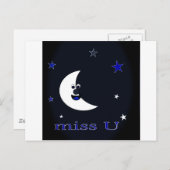 missen u briefkaart (Voorkant / Achterkant)