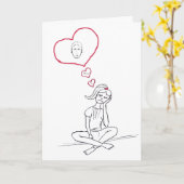 Missend hem Kaart (Gele Bloem)