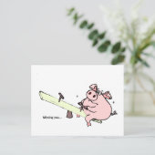 MISSEND U… BRIEFKAART (Staand voorkant)