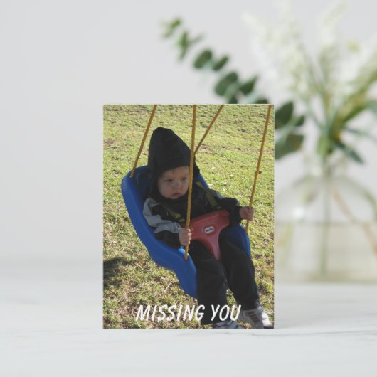 Missend u Briefkaart (Staand voorkant)