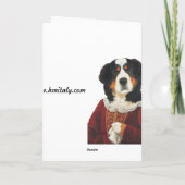 Missend u deze Kerstmis. kaart (Achterkant)