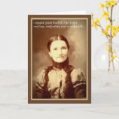 Missend u Grappig Wenskaart Kaart (Gele Bloem)