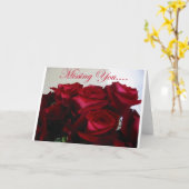 Missend u - kaart (Gele Bloem)