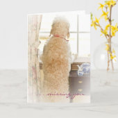 Missend u - Kaart - de Hond van het Huisdier (Gele Bloem)