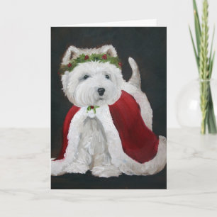 Misser Christmas Feestdagen Kaart