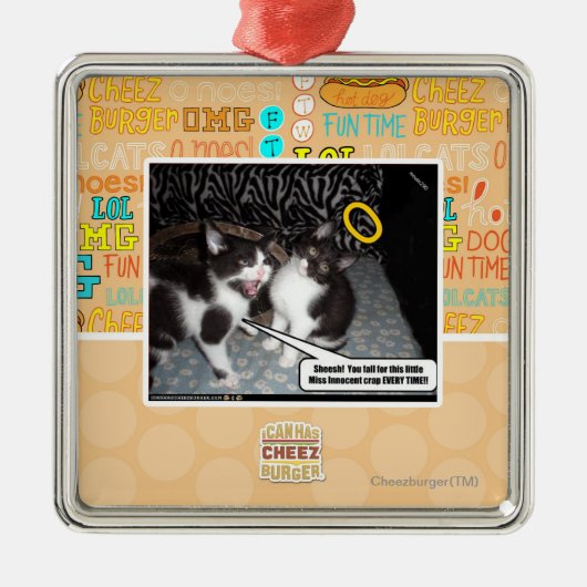 Misser Innocent Metalen Ornament (Voorkant)