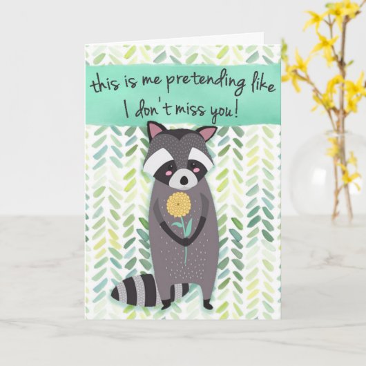 Misser You Kaart (Gele Bloem)