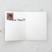 Misser You SO veel!!! Kaart (Binnen)