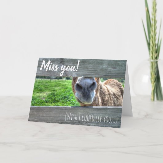 Misser You Wish I Could ziet Leeg u Kaart (Voorkant)