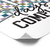 Missie 100 dagen compleet grappig 100 dagen van sc poster (Hoek)