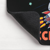 Missie Aanvaard 4e Graad Astronaut Terug T Muismat (Hoek)