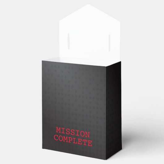 MISSIE COMPLEET Spion Party Bedankdoosjes (Geopend)