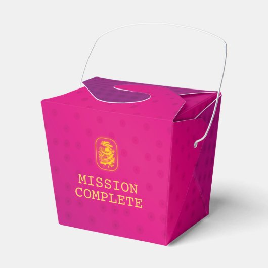 Missie Compleet Spion Party Bedankdoosjes (Voorkant Zijde)
