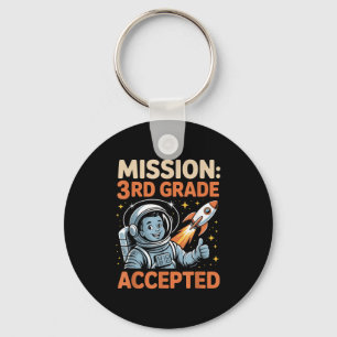 Missie Derde Graad Geaccepteerde Astronaut Terug n Sleutelhanger