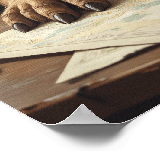 Missie: Eet het potlood niet meer op Poster (Hoek)