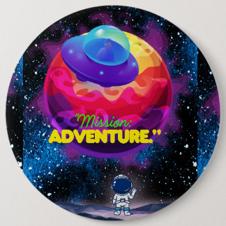 MISSIE EN AVONTUUR RONDE BUTTON 6,0 CM
