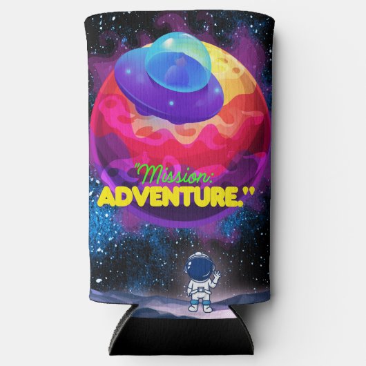 MISSIE EN AVONTUUR SELTZER BLIKJESKOELER (Voorkant)