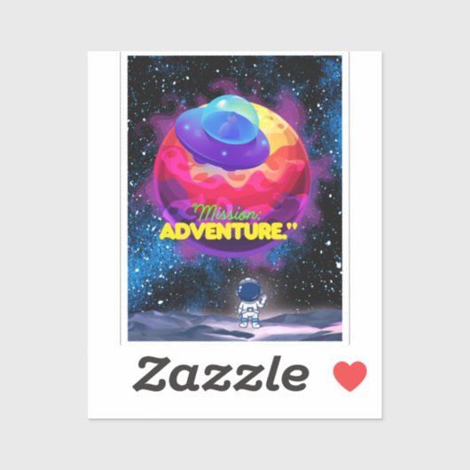 MISSIE EN AVONTUUR STICKER (Vel)