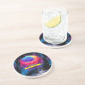 MISSIE EN AVONTUUR ZANDSTEEN ONDERZETTER (Zijkant)