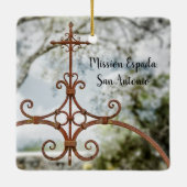 Missie Espada, keramische ornament (Achterkant)
