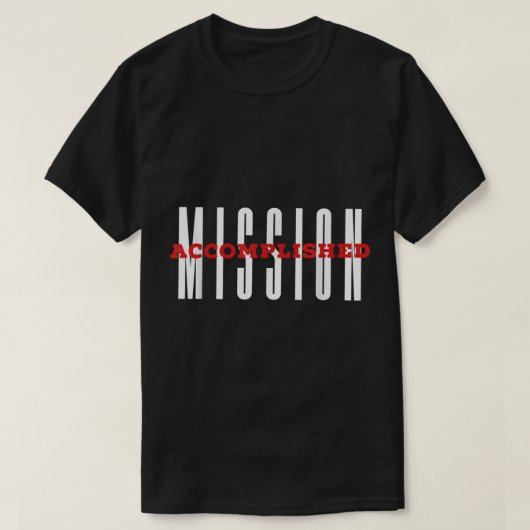 MISSIE GEACCOMPLISTEERD GEPLAATST RUSLAND Shirt Ch (Design voorkant)