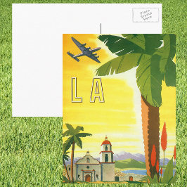  missie in Los Angeles, Californië met Palm Briefkaart