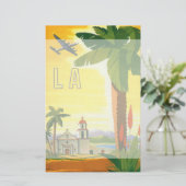 missie in Los Angeles, Californië met Palm Briefpapier (Staand voorkant)