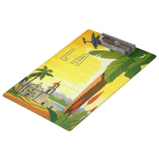 missie in Los Angeles, Californië met Palm Klembord (Gekanteld)