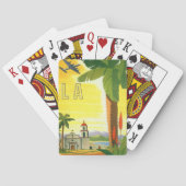  missie in Los Angeles, Californië met Palm Speelkaarten (Achterkant)