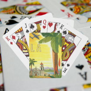  missie in Los Angeles, Californië met Palm Speelkaarten