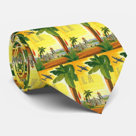  missie in Los Angeles, Californië met Palm Stropdas (Opgerold)