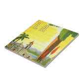  missie in Los Angeles, Californië met Palm Tegeltje (Zijkant)