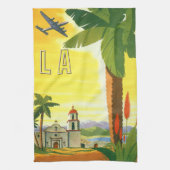  missie in Los Angeles, Californië met Palm Theedoek (Verticaal)