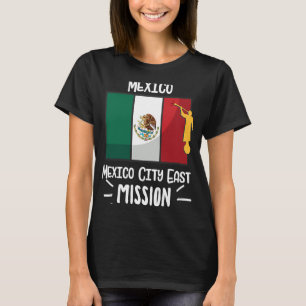 Missie Mexico-Stad Oost-Mormon LDS T-shirt