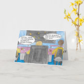 missie omdraaien kaart (Gele Bloem)