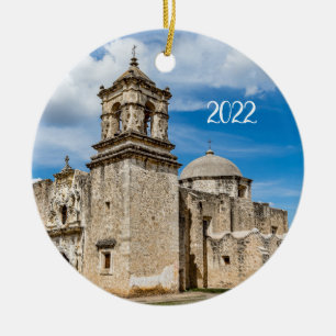 Missie San Jose 2, San Antonio, Keramische Versier Keramisch Ornament