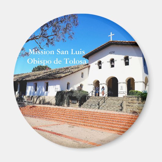 Missie San Luis Obispo de Tolosa Magnet (Voorkant)
