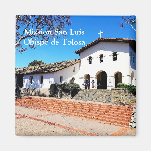 Missie San Luis Obispo de Tolosa Magnet (Voorkant)