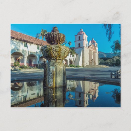 Missie Santa Barbara Briefkaart (Voorkant)
