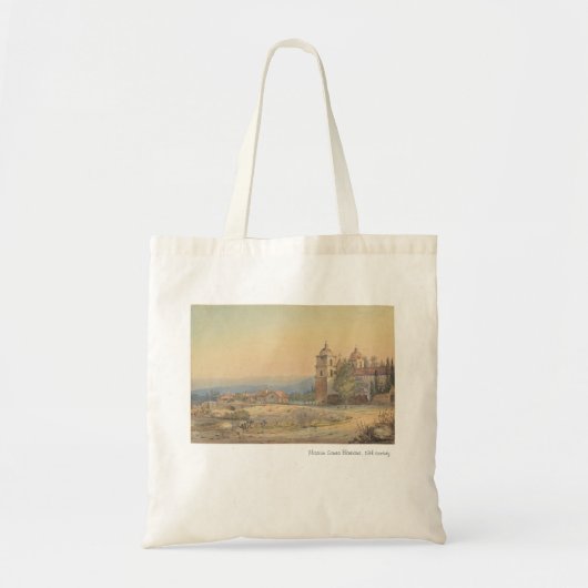 Missie Santa Barbara, Canvas tas uit de 19de eeuw (Voorkant)