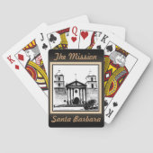 Missie - Santa Barbara-speelkaarten Pokerkaarten (Achterkant)