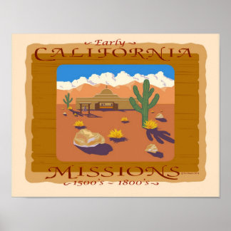 MISSIE VAN CALIFORNIA POSTER