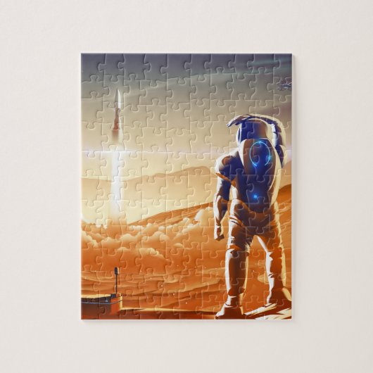 Missie van de Mars Legpuzzel (Verticaal)