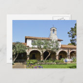 Missie van San Juan Capistrano Briefkaart (Voorkant / Achterkant)