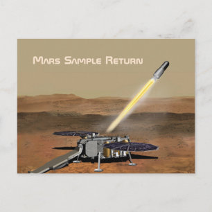 Missie voor Mars Sample Return Briefkaart