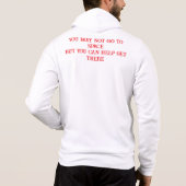 Missiecontrole Hoodie (Achterkant)